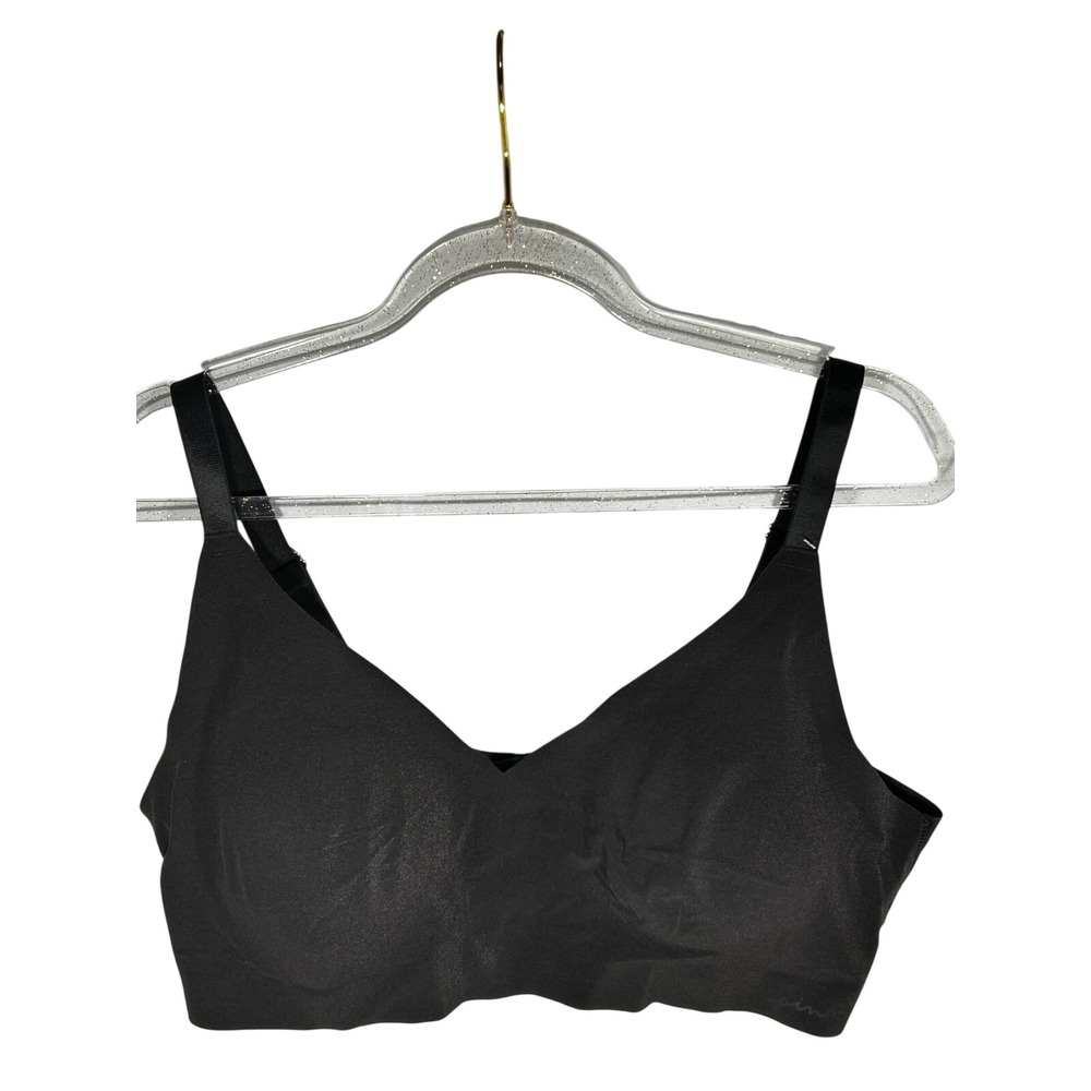 Victoria's Secret Bralette Bra Black Casual Wireless Padded Opaque XL - Picture 4 of 7